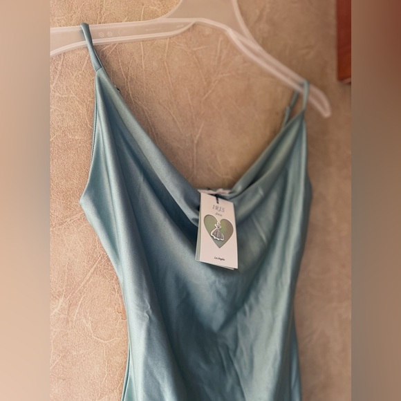iris Dresses & Skirts - Cowl Neck Silk Slip boutique Dress